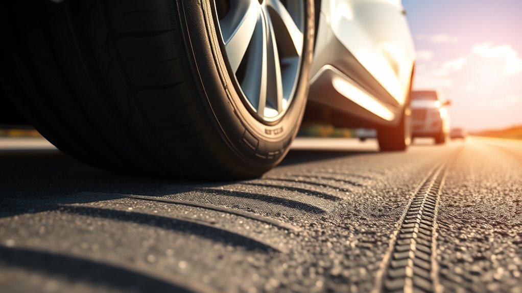 Tire Pressure for Highway Driving: 2026 Safe PSI Guide 2 Driver checking cold tire pressure before highway driving