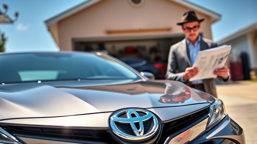 Toyota Camry Warranty: 2026 Coverage & Terms Guide 4 Toyota Camry owner maximizing warranty benefits with maintenance records