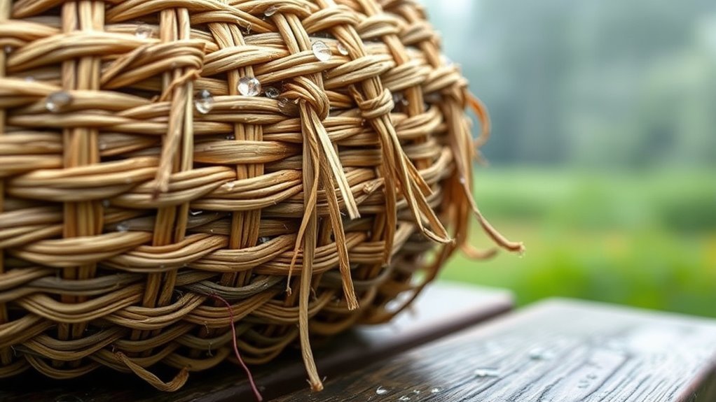 Can Straw Bags Get Wet? What Moisture Does to the Weave 2 moisture harms straw bags