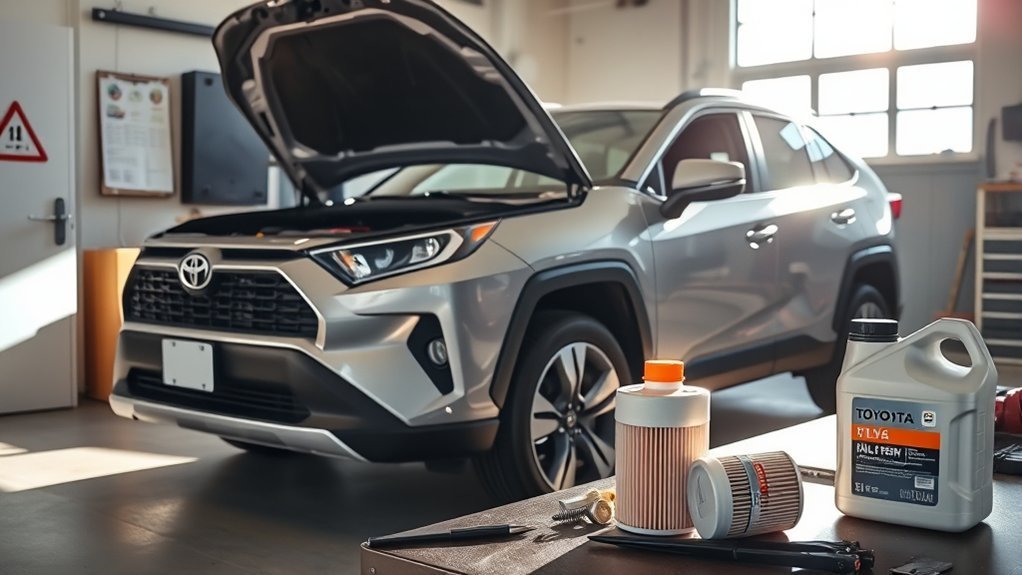 Toyota RAV4 oil change interval guidelines