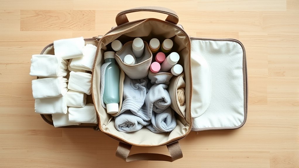How to Organize a Diaper Bag for Faster Changes and Feeds 2 organized diaper bag essentials