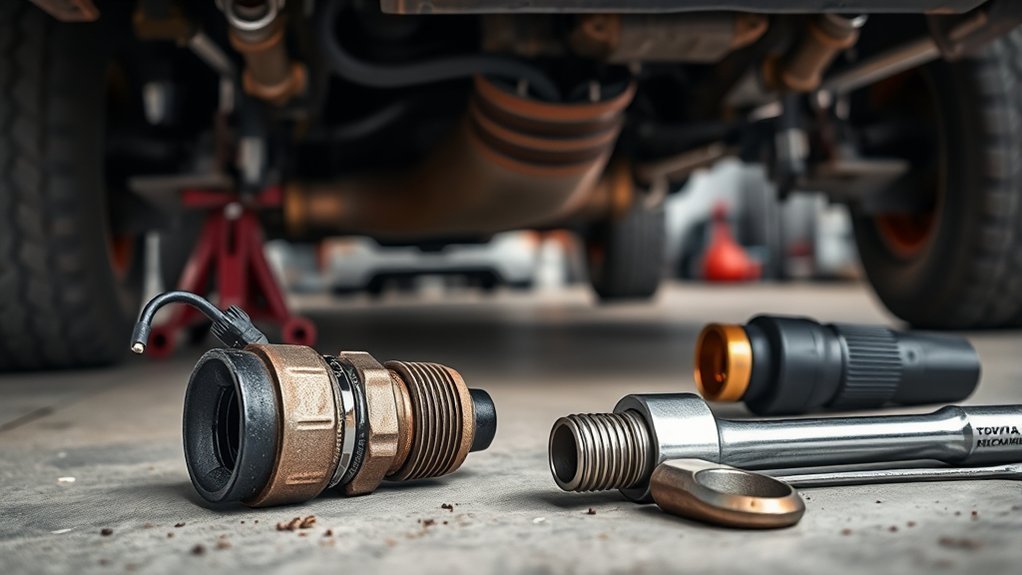 Toyota Tacoma oxygen sensor replacement tips and tools