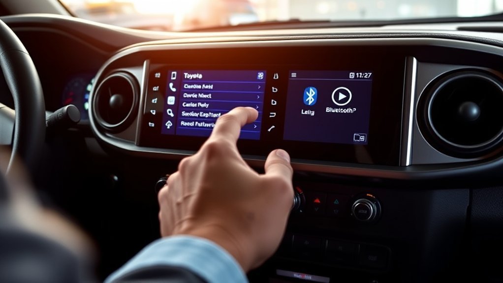 pairing bluetooth in tacoma