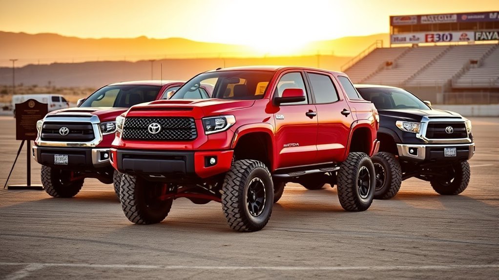 Toyota Tundra TRD performance and off-road racing heritage
