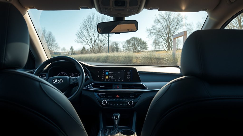 Personalized Hyundai Sonata climate control settings for driver and passenger comfort