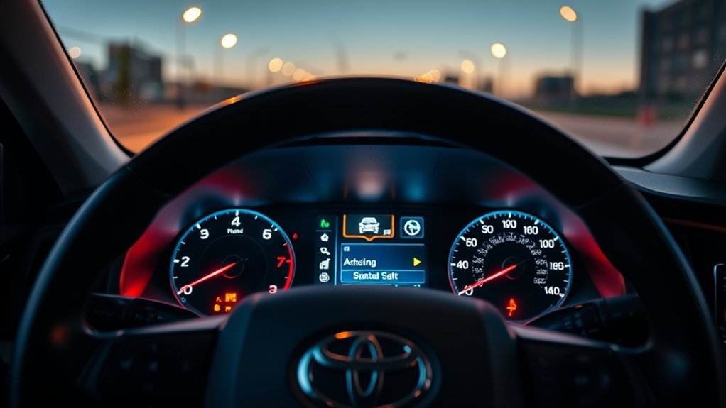 RAV4 pre-collision system troubleshooting steps for camera, radar, fuses, and scan codes