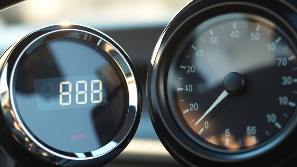 Tire Pressure Gauges: Digital vs Analog 2026 Guide 3 digital tire pressure gauge showing a clear pressure reading on a backlit display