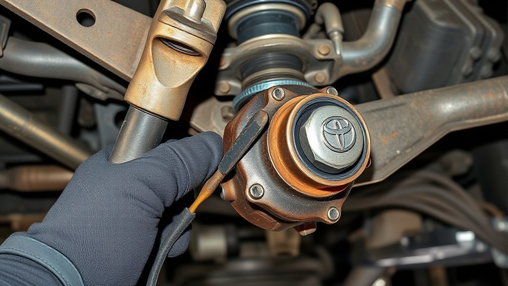 Tundra Ball Joint Symptoms: 5 Warning Signs & Checks 2 precision pivots for suspension
