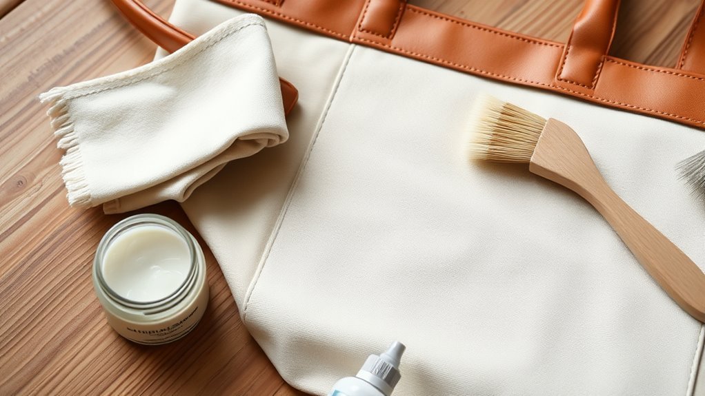 How to Care for Bags With Leather Trim and Fabric Bodies 2 prevent stains extend lifespan