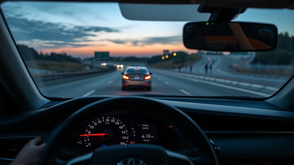 Toyota Safety Sense using camera and radar to support proactive collision prevention