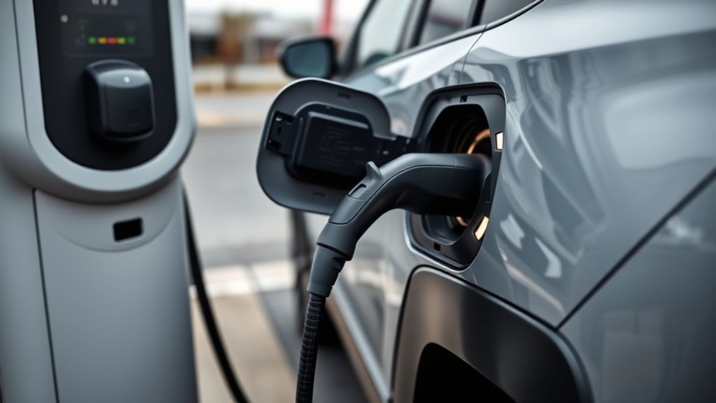 Toyota RAV4 Prime Charging Guide: 2026 Updates 3 Public Level 2 charging station with J1772 connector for a Toyota RAV4 Prime
