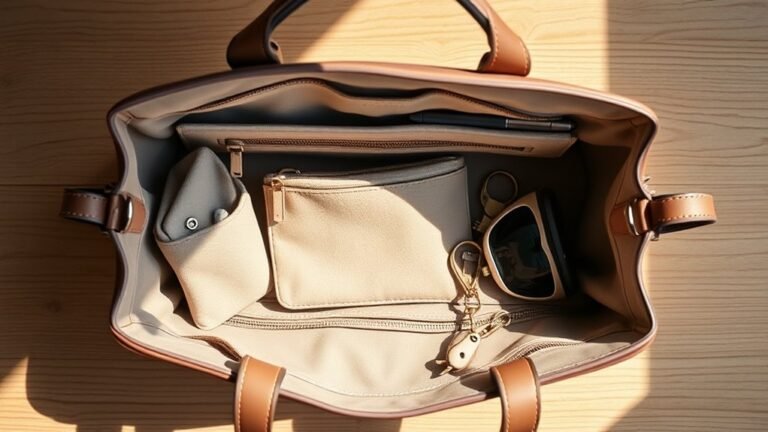 purse organization for essentials