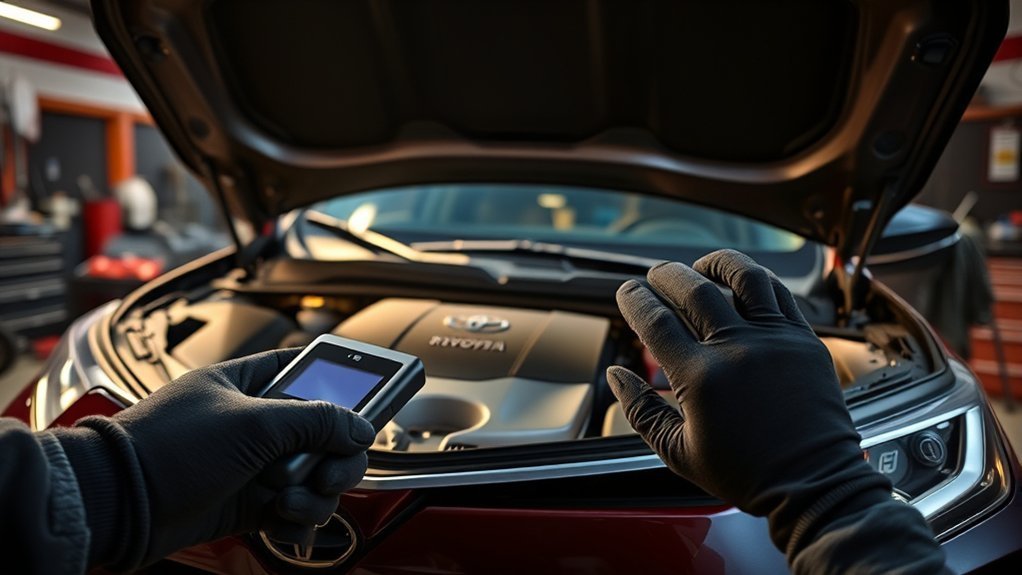 RAV4 Rough Idle: 8 Causes and Fixes for Toyota Owners 2 Toyota RAV4 tachometer and idle performance check during rough idle diagnosis