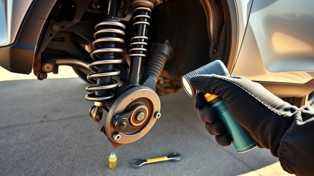 rav4 suspension squeak repair