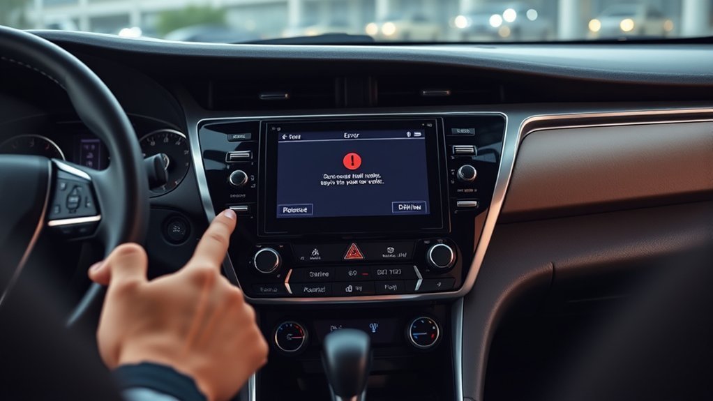 Toyota Camry Navigation Not Working? 2026 Fix Guide 2 Toyota Camry multimedia screen reboot for navigation troubleshooting