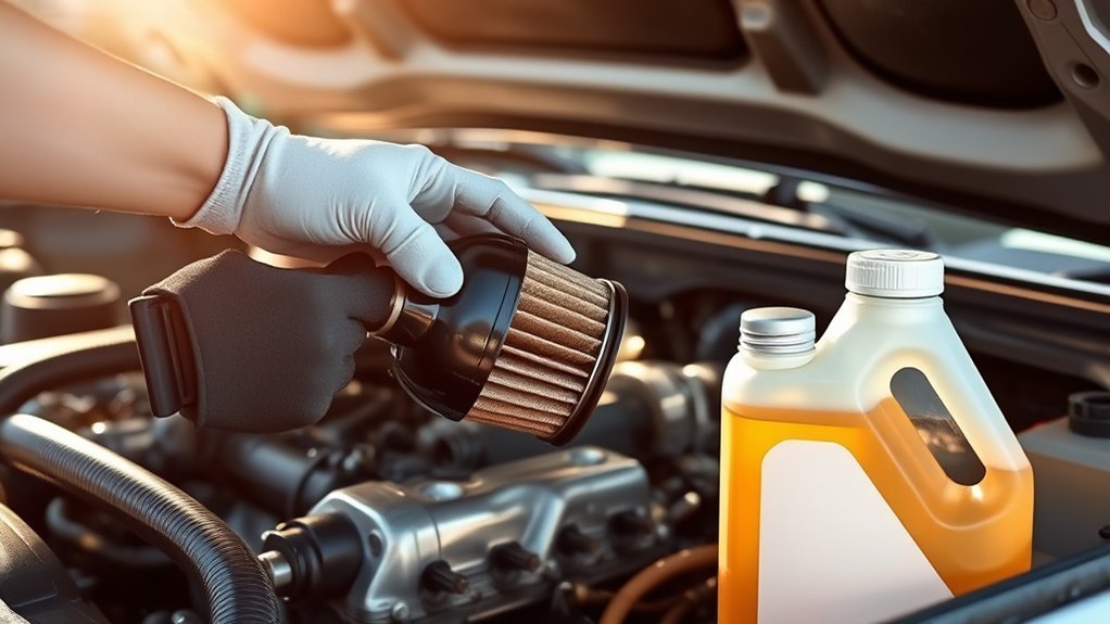 Tacoma Oil Change Guide: 2016–2023 DIY Steps 3 Removing and replacing a Toyota Tacoma cartridge oil filter housing