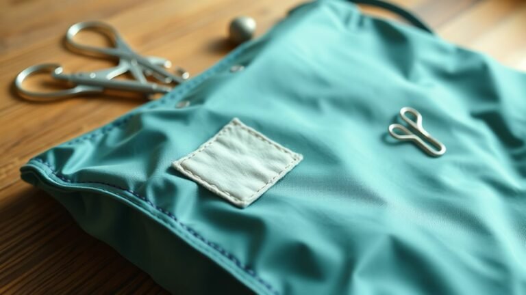 repair nylon purse carefully