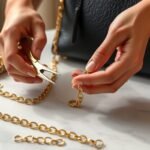 repair purse chain safely