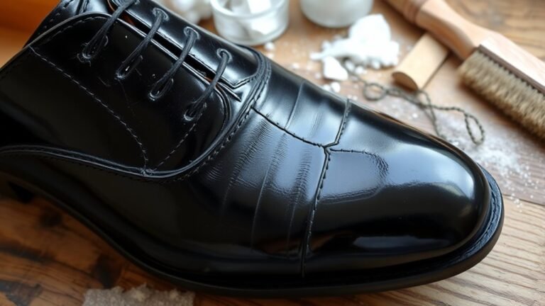 repairing cracked patent leather