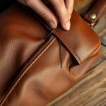 repairing leather bag damage