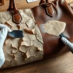 repairing peeling faux leather