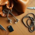 replace drawstring without fraying