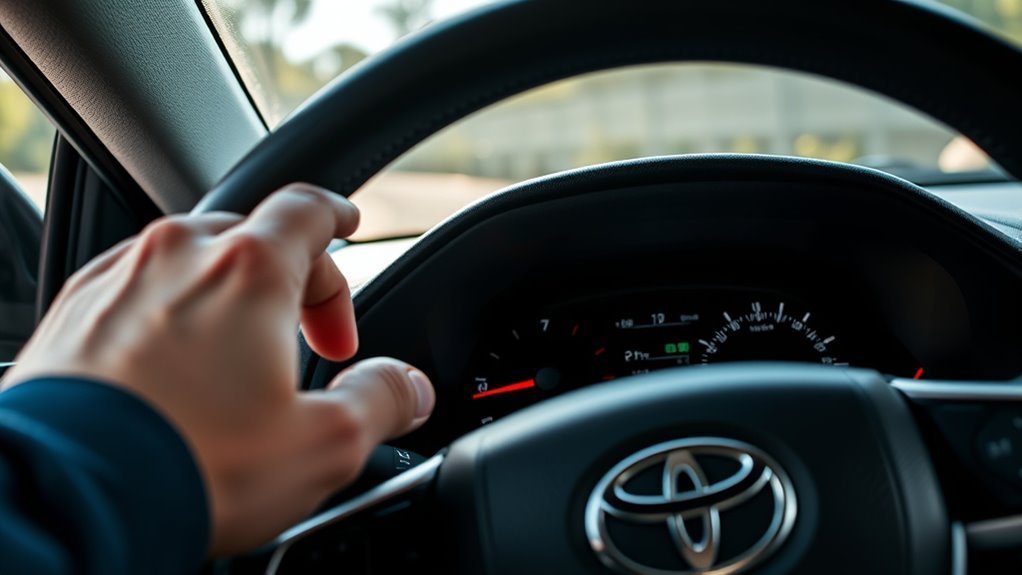 Toyota RAV4 multi-information display menu for resetting the maintenance required light