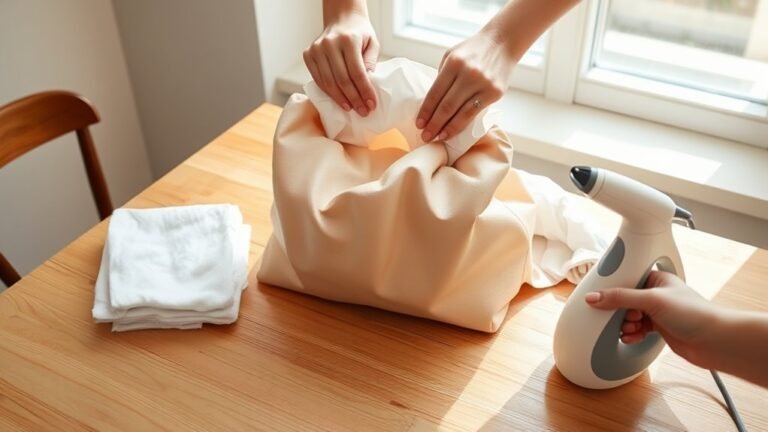 revive handbag without heat