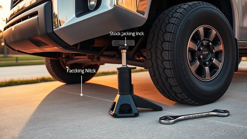 Tundra Jacking Points: Safe Toyota Lift Guide 2026 2 safe Tundra jacking procedure on level ground