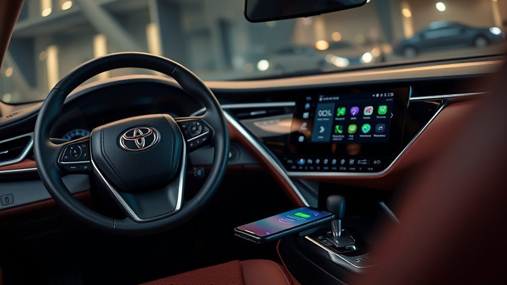 Android Auto in Toyota Camry: 2026 Setup & Fixes Guide 3 Wireless Android Auto running on a Toyota Camry multimedia display