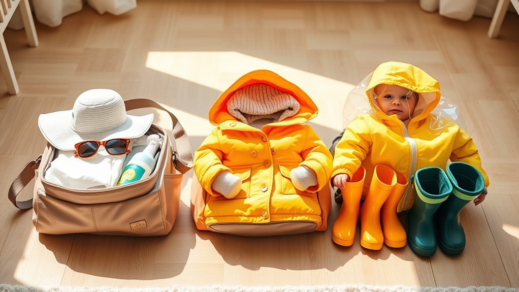 seasonal diaper bag essentials