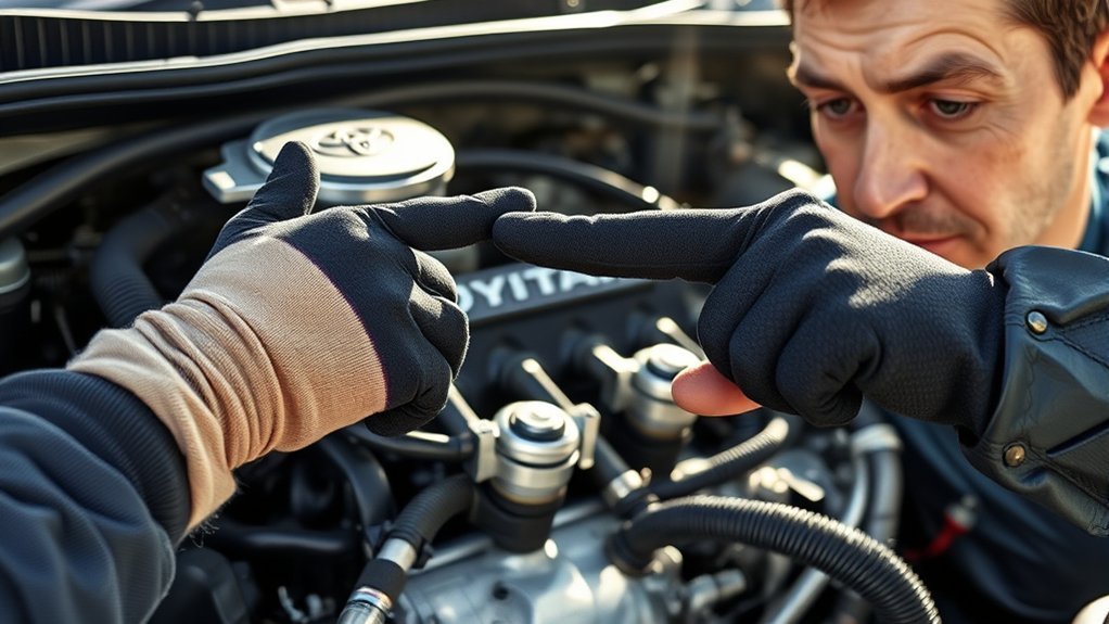 Toyota Camry EVAP system small leak illustration