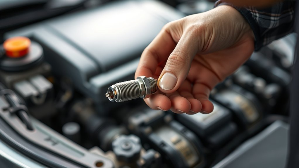 RAV4 Spark Plugs: 120K-Mile Toyota Replacement Guide 2 iridium spark plugs that help a Toyota RAV4 engine maintain smooth ignition and performance