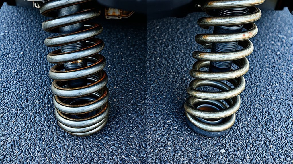 Tacoma suspension spring maintenance for leaf and coil spring performance