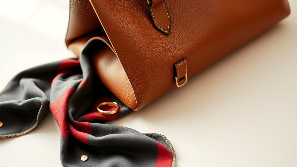 stylish scarf for handbags