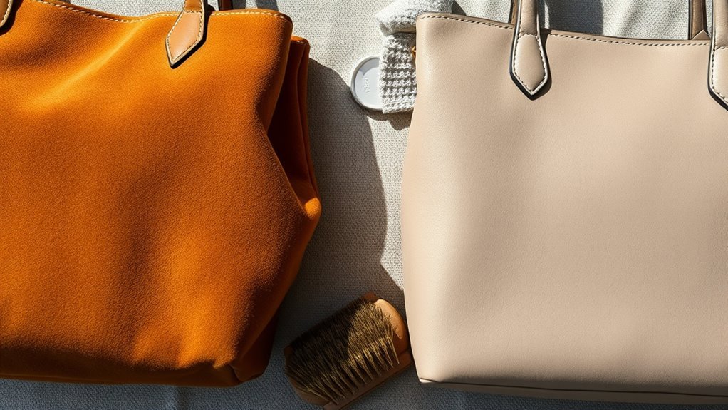 suede and nubuck luxury bags
