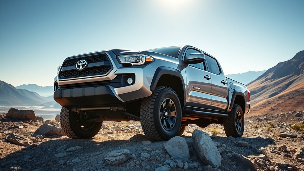 Toyota Tacoma TRD truck built for performance and off-road adventure