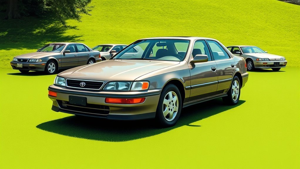Toyota Camry interior comfort and technology improvements across generations