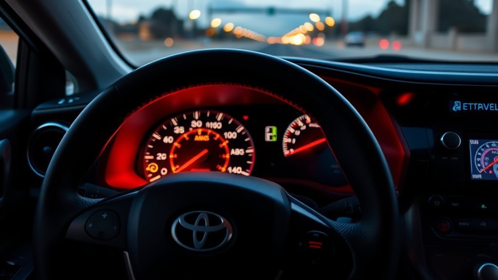 RAV4 Warning Lights: 2026 Dashboard Meanings Guide 3 RAV4 tire brake ABS and traction warning light safety checks
