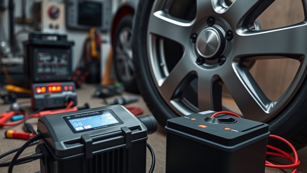maintaining a tire inflator battery for longer battery life