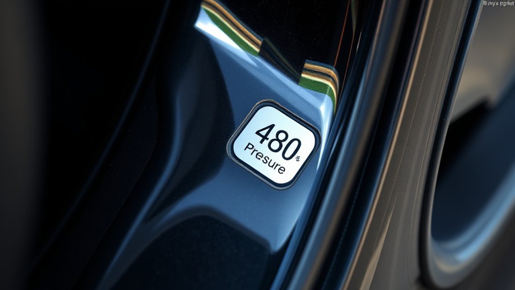 Tire Pressure Sticker Guide 2026: Read Door Jamb PSI 4 Driver-side door jamb area where the tire placard is commonly located