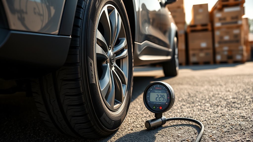 tire pressure affects vehicle load capacity and tire contact patch