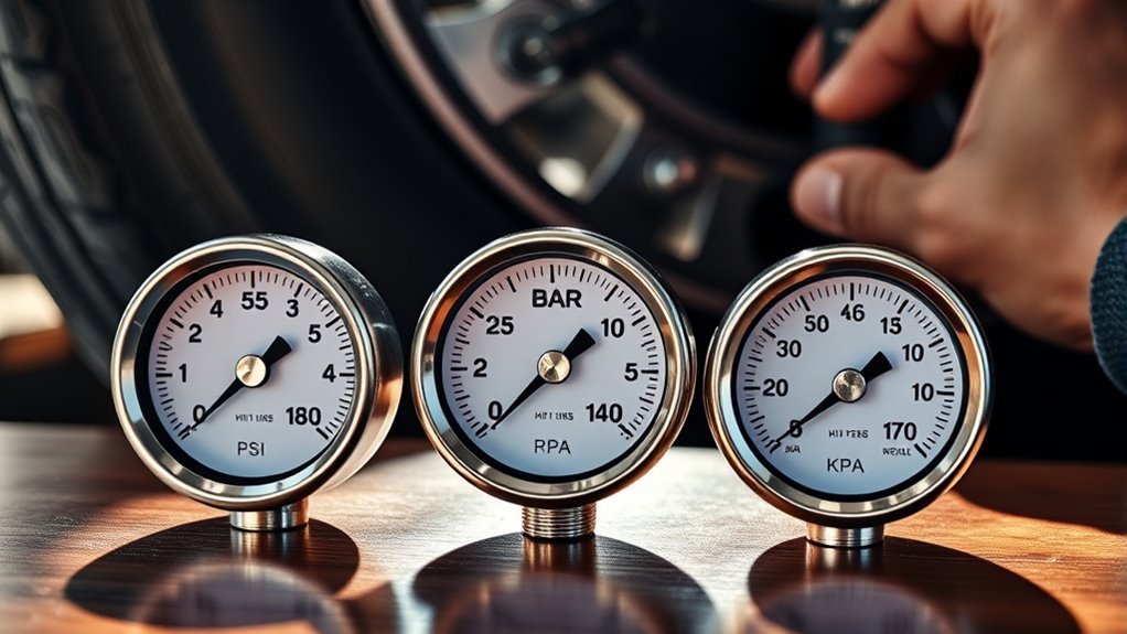 Tire Pressure Units: PSI, Bar & kPa Conversion Guide 1 tire pressure measurement units
