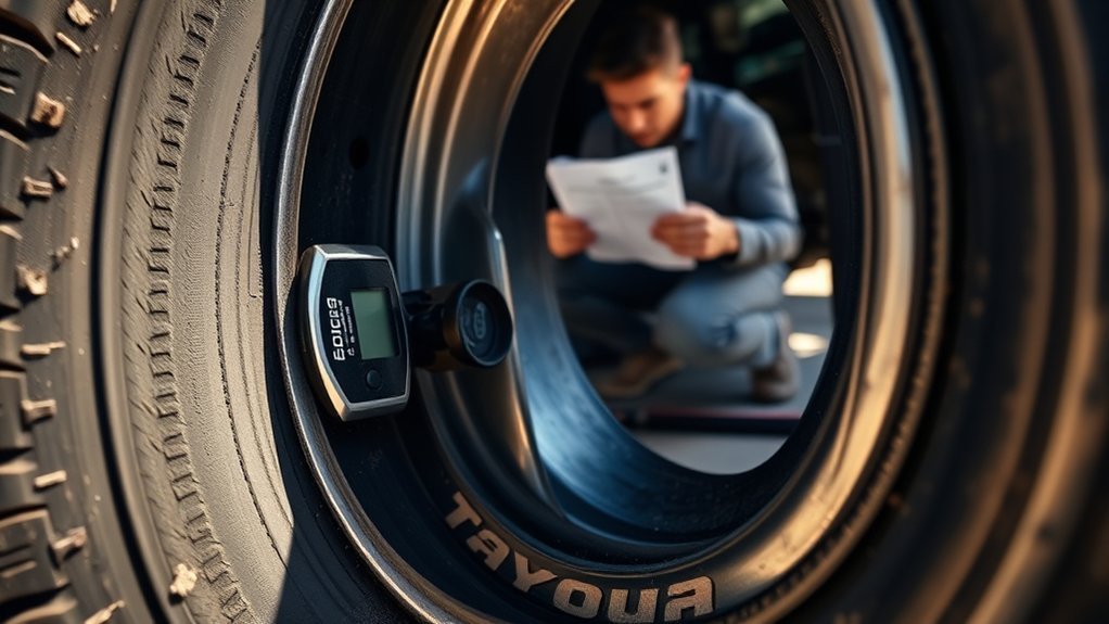 common Tacoma tire pressure mistakes including ignoring cold PSI and TPMS warnings