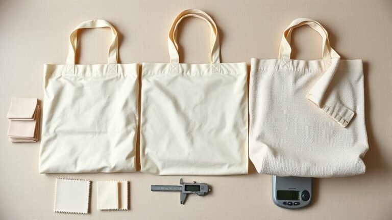 tote bag canvas specifications