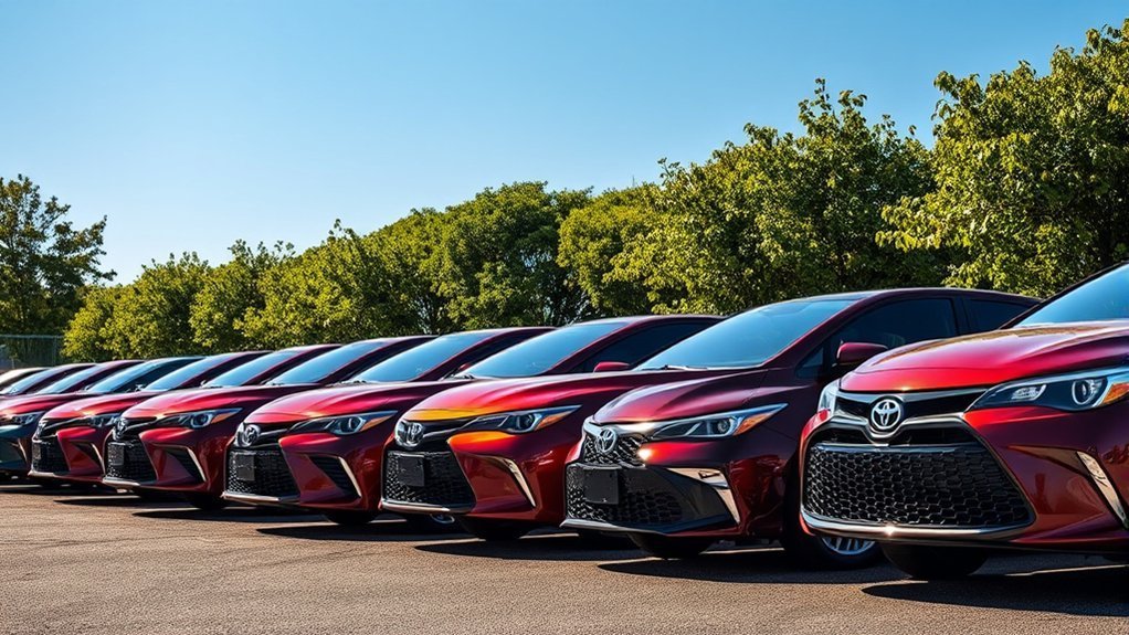 toyota camry generational overview