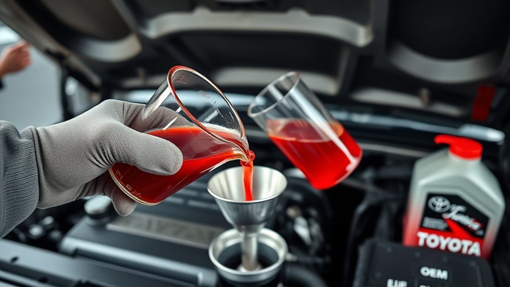 Toyota Tundra Transmission Fluid: WS, T-IV & Dexron 2 Toyota Tundra transmission fluid guide showing ATF WS, T-IV, and Dexron fluid choices by model year