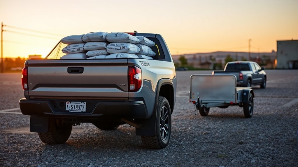 Toyota Tundra payload capacity explained with truck loading example