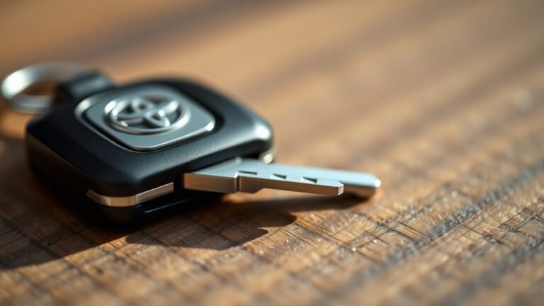 use toyota fob key