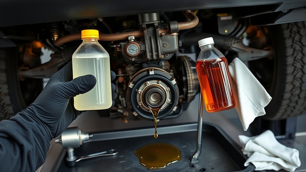 Gear oil viscosity comparison for Toyota Tacoma transfer case fluid choices